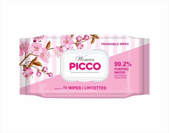 Ayollar uchun nam salfetka - Picco nam salfetka mahsuloti
